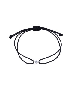 CZ with Black Nylon Bracelet BRS-1255